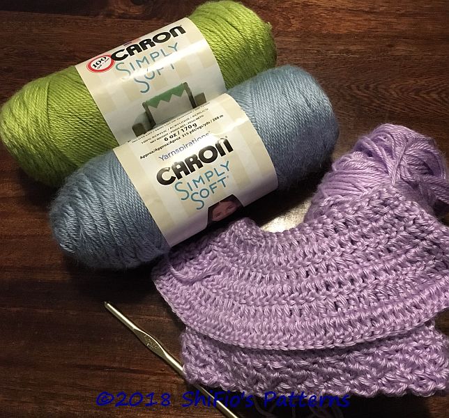 First Yarn Review- Caron Simply Soft - ShiFio's Patterns